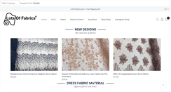 Desktop Screenshot of lotsoffabrics.com